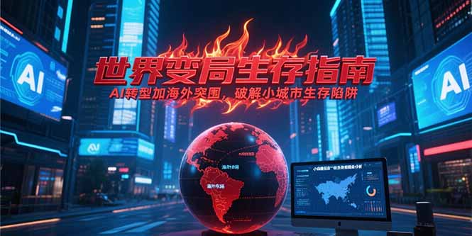 付费文章《世界变局生存指南，AI转型加海外突围，破解小城市生存陷阱》-云网创
