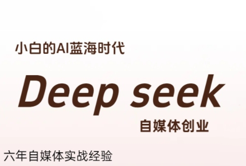 冰冰老师·普通人如何利用Deepseek创业-云网创