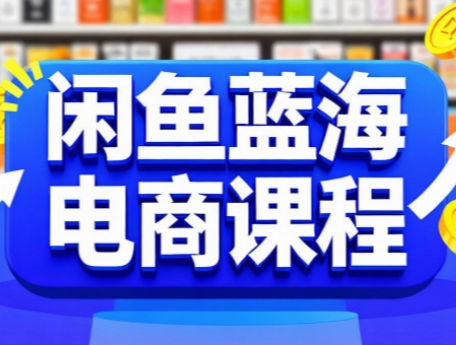 闲鱼蓝海电商课程-云网创
