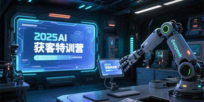 2025AI获客特训营，AI图文视频全制作，deepseek工具实操教学-云网创